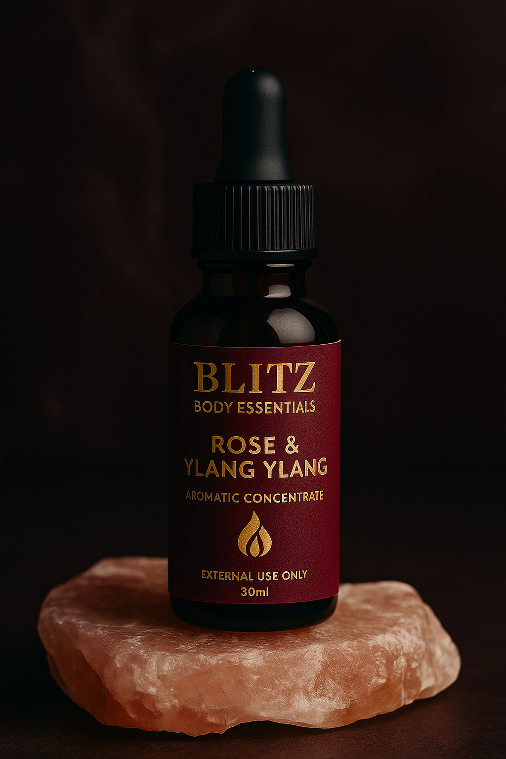 Blitz Rose & Ylang Ylang Fusion 30ml – Blend Aromatic Concentrate (External Use Only)
